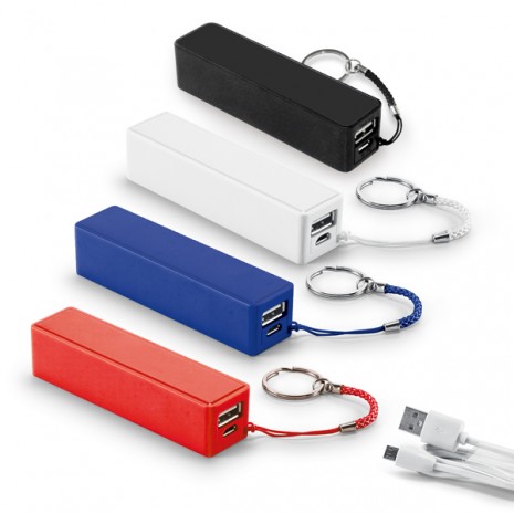 Power Bank Plástico 1800mAh Personalizado Para Brindes