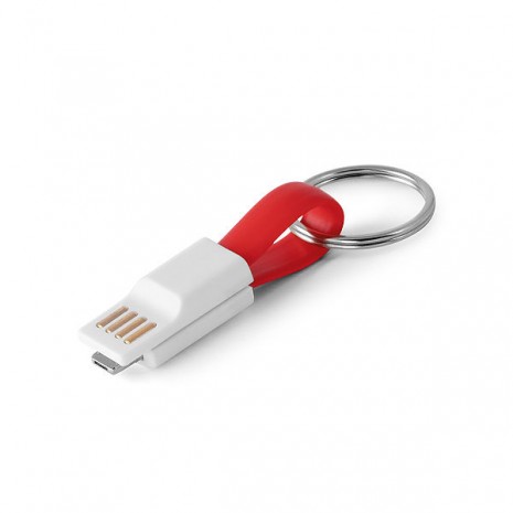 Cabo USB Com Conector 2 em 1 Personalizado