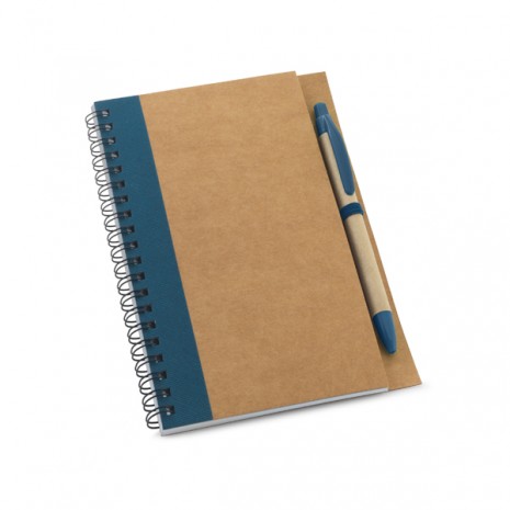 Caderno Sustentável Kraft Com Caneta Personalizado