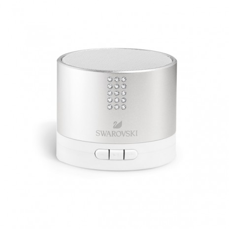 Caixa de Som Bluetooth Com Cristais Swarovski Personalizada