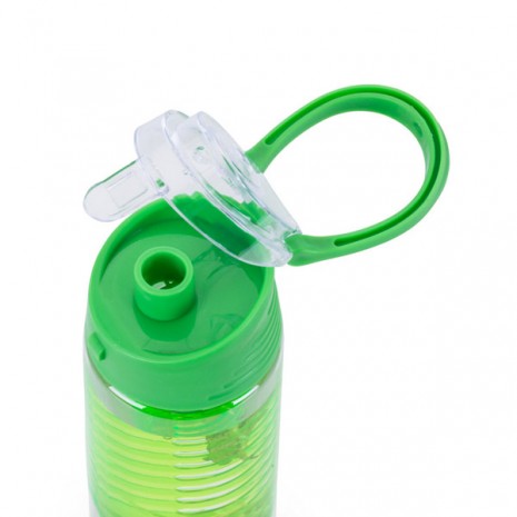 Garrafa Squeeze Plástico 750ml Com Infusor de Frutas Personalizada