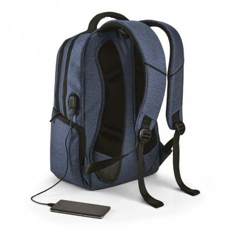 Mochila Para Notebook Com Conector USB Personalizada Para Brindes