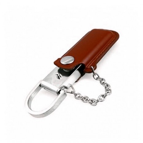 Pen Drive de Couro Promocional Para Presente