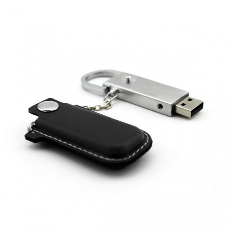 Pen Drive de Couro Promocional Para Presente