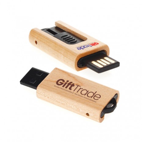 Pen Drive Ecológico Retrátil Personalizado